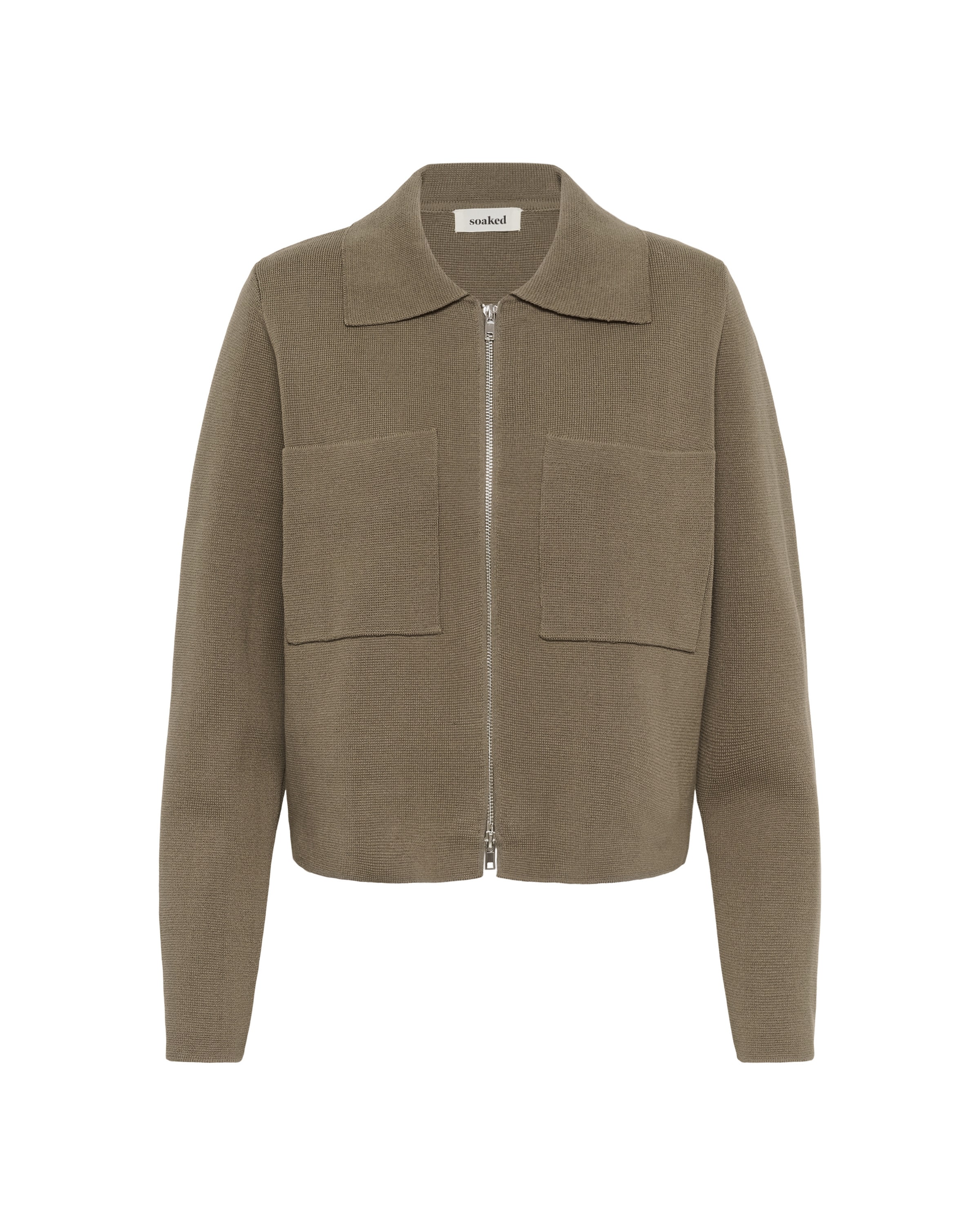 SOAKED IN LUXURY Cardigan i beige: forside