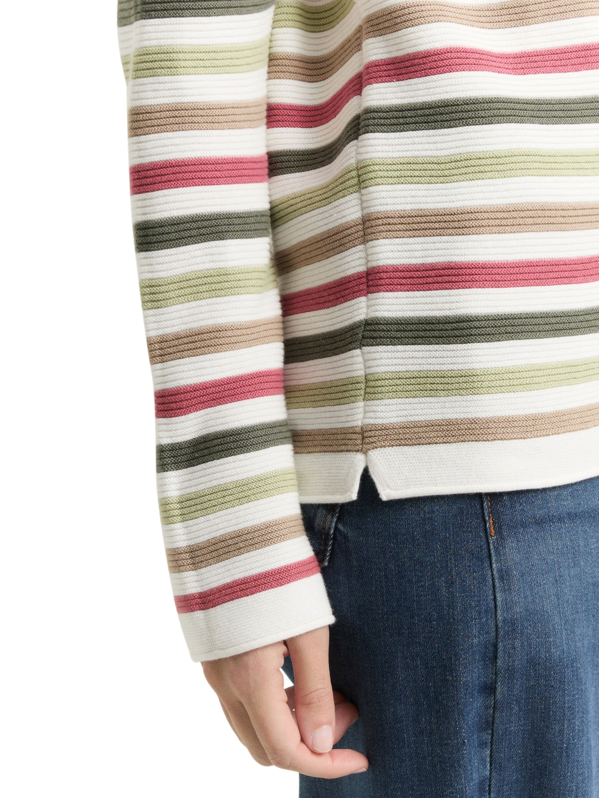 TOM TAILOR Sweater in Mixed colors