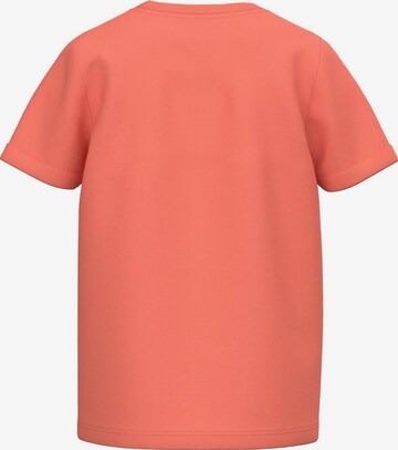 T-Shirt 'VUX' NAME IT en orange