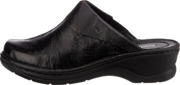 JOSEF SEIBEL Clogs 'Catalonia' in Black: front