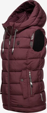 MARIKOO Bodywarmer 'Taisaa' in Rood