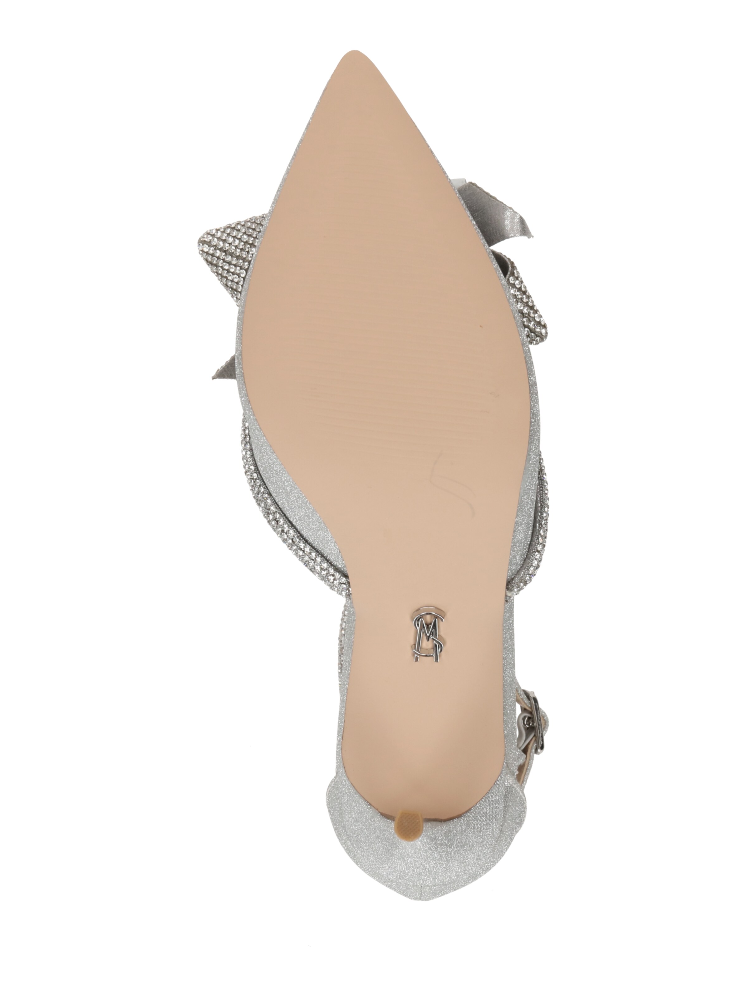 sudrabs STEVE MADDEN Vaļējas augstpapēžu kurpes 'Lumiere'