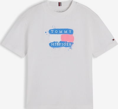 TOMMY HILFIGER Paita 'Flag Graffiti' koossa 74 värissä sininen / oranssi / valkoinen, Tuotenäkymä