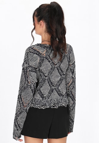 Cardigan myMo ROCKS en noir