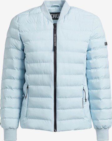 khujo Winter Jacket ' MAUDE MATT ' in Blue: front