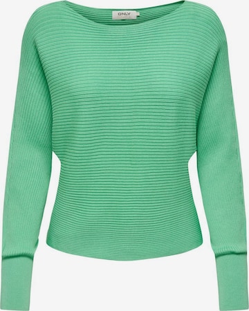 Pull-over ONLY en vert : devant