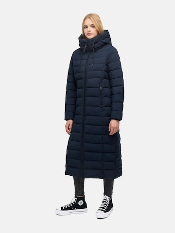 Cappotto invernale 'Vanillawolke 14' di NAVAHOO in blu: frontale