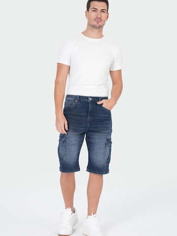 regular Pantaloni cargo di M.O.D MIRACLE OF DENIM in blu: frontale