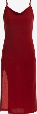 faina Dress in Red: front