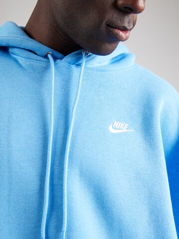 Nike Sportswear Sweatshirt 'CLUB' in Blue