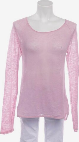 DEAR CASHMERE Shirt langarm M in Pink: predná strana