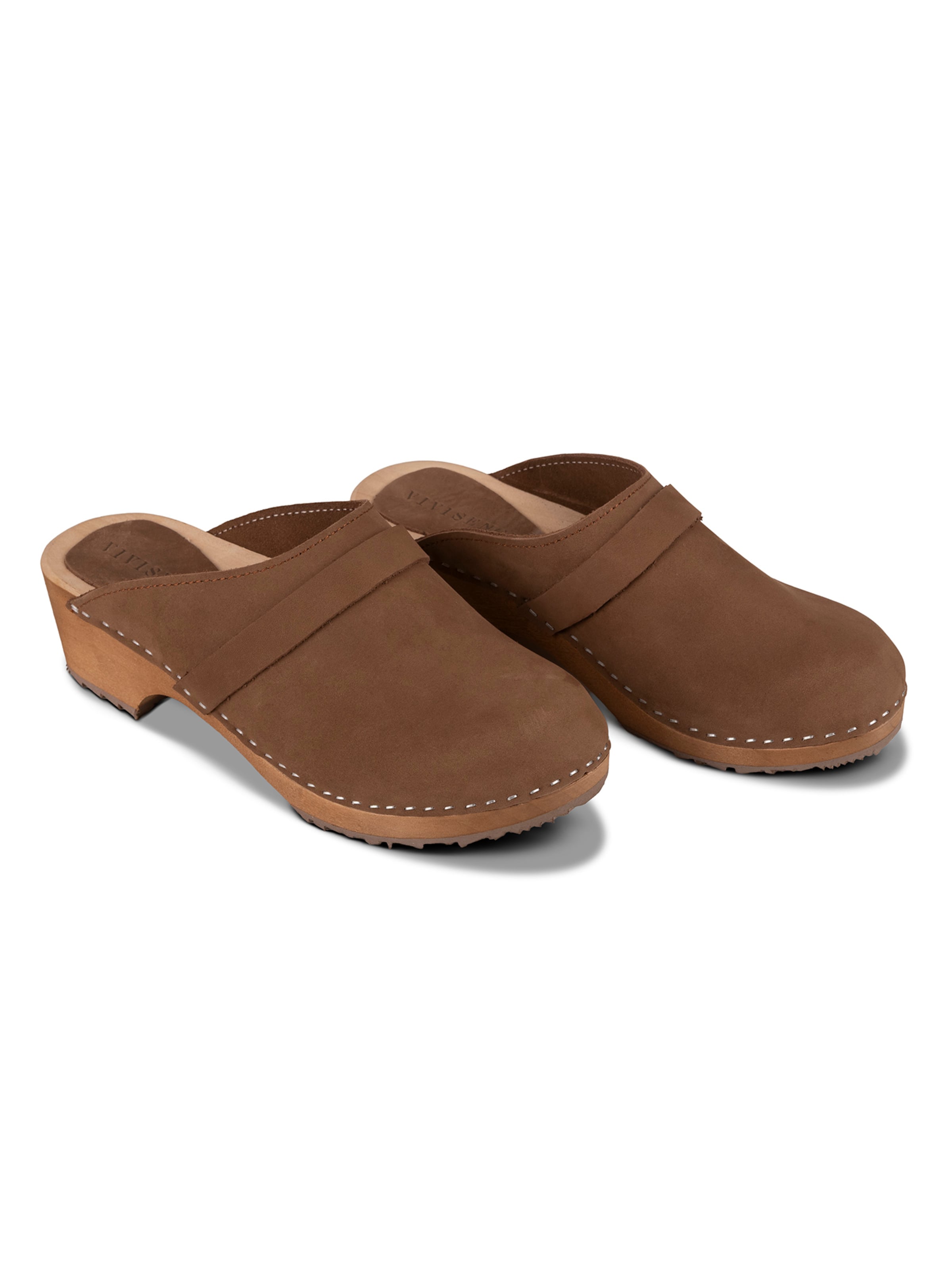 Vivisence Clogs 'B0002'‌‌‌‌‌‌ in Braun