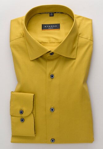 ETERNA Slim Fit Hemd in Gelb
