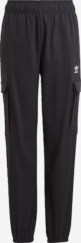 ADIDAS ORIGINALS Loosefit Broek 'Adicolor ' in Zwart: voorkant