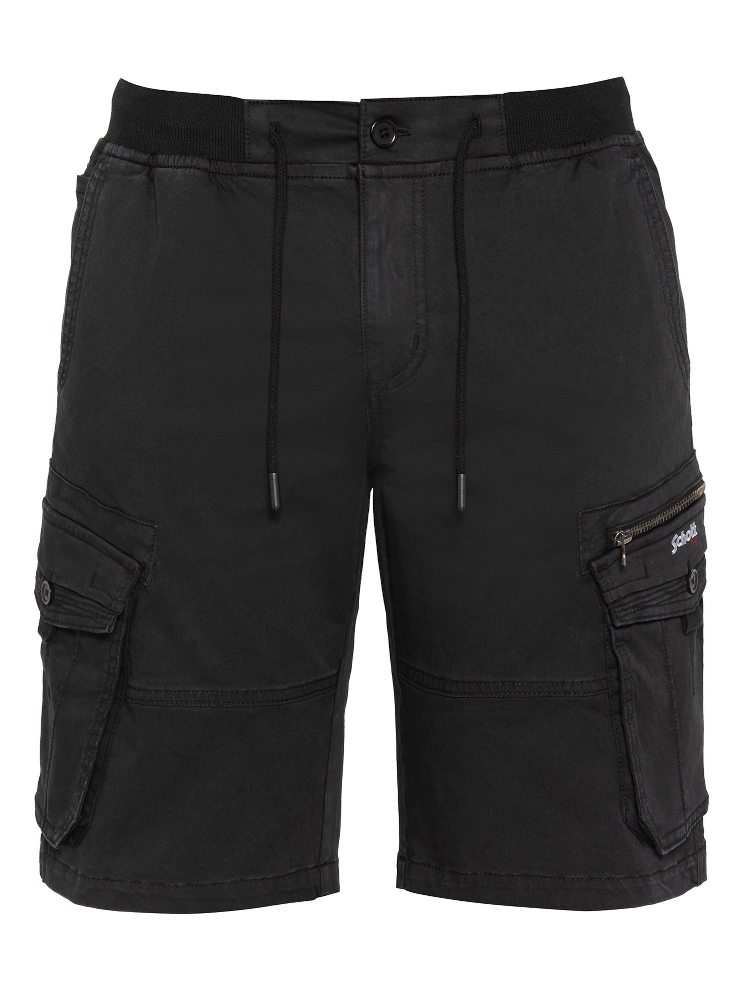 Schott NYC Regular Pants in Black: front