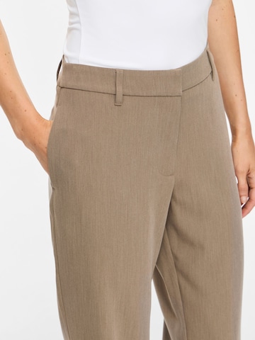 VILA Regular Byxa 'VIEMMI' i beige