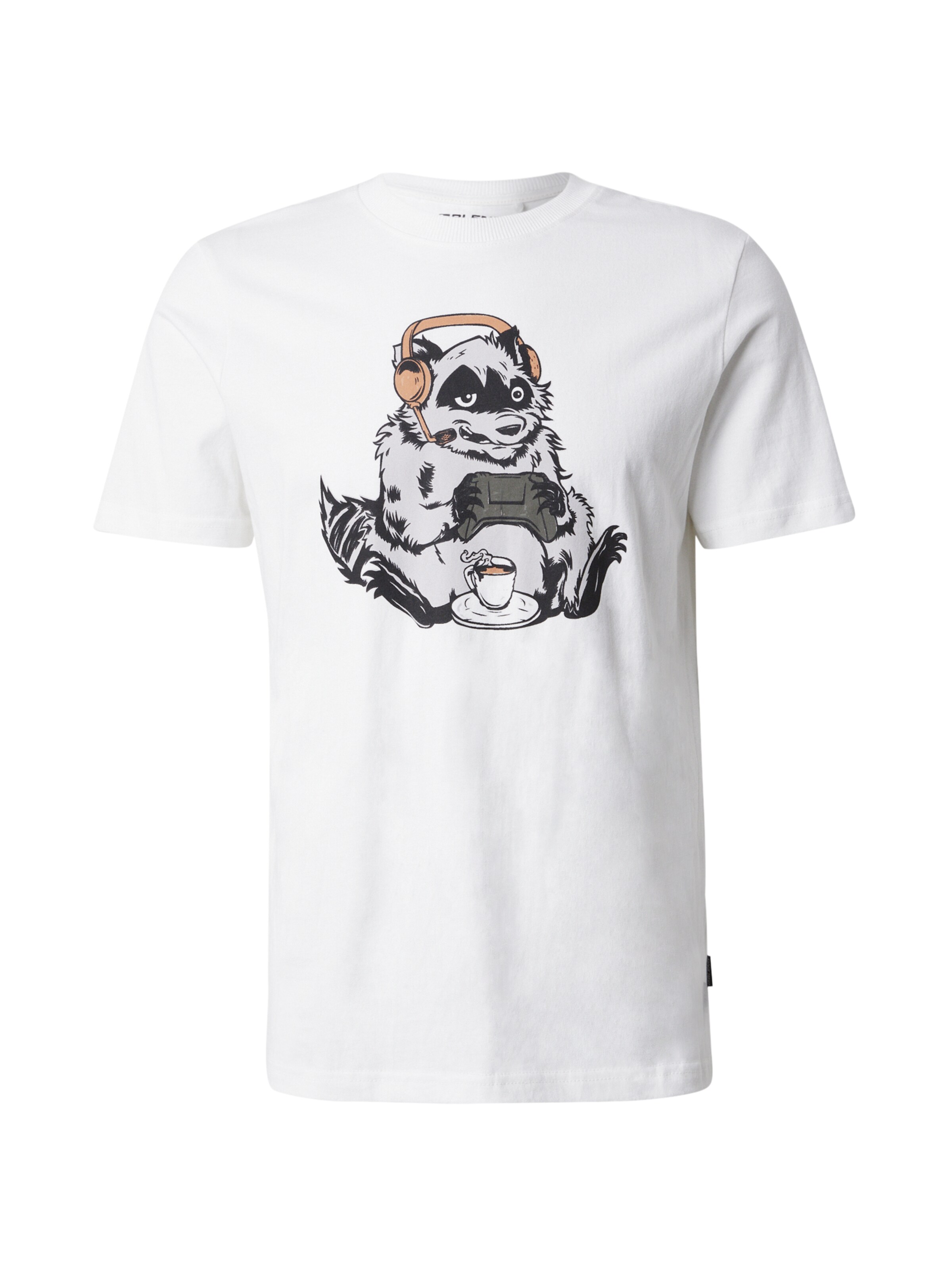 BLEND Shirt 'JAVOR' in Grijs: voorkant