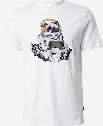 T-Shirt 'JAVOR' BLEND en gris : devant