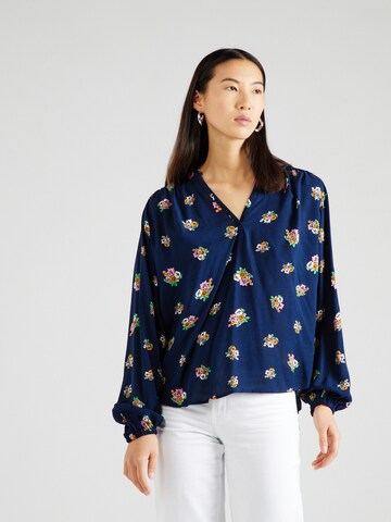 Marks & Spencer Blouse in Blauw: voorkant