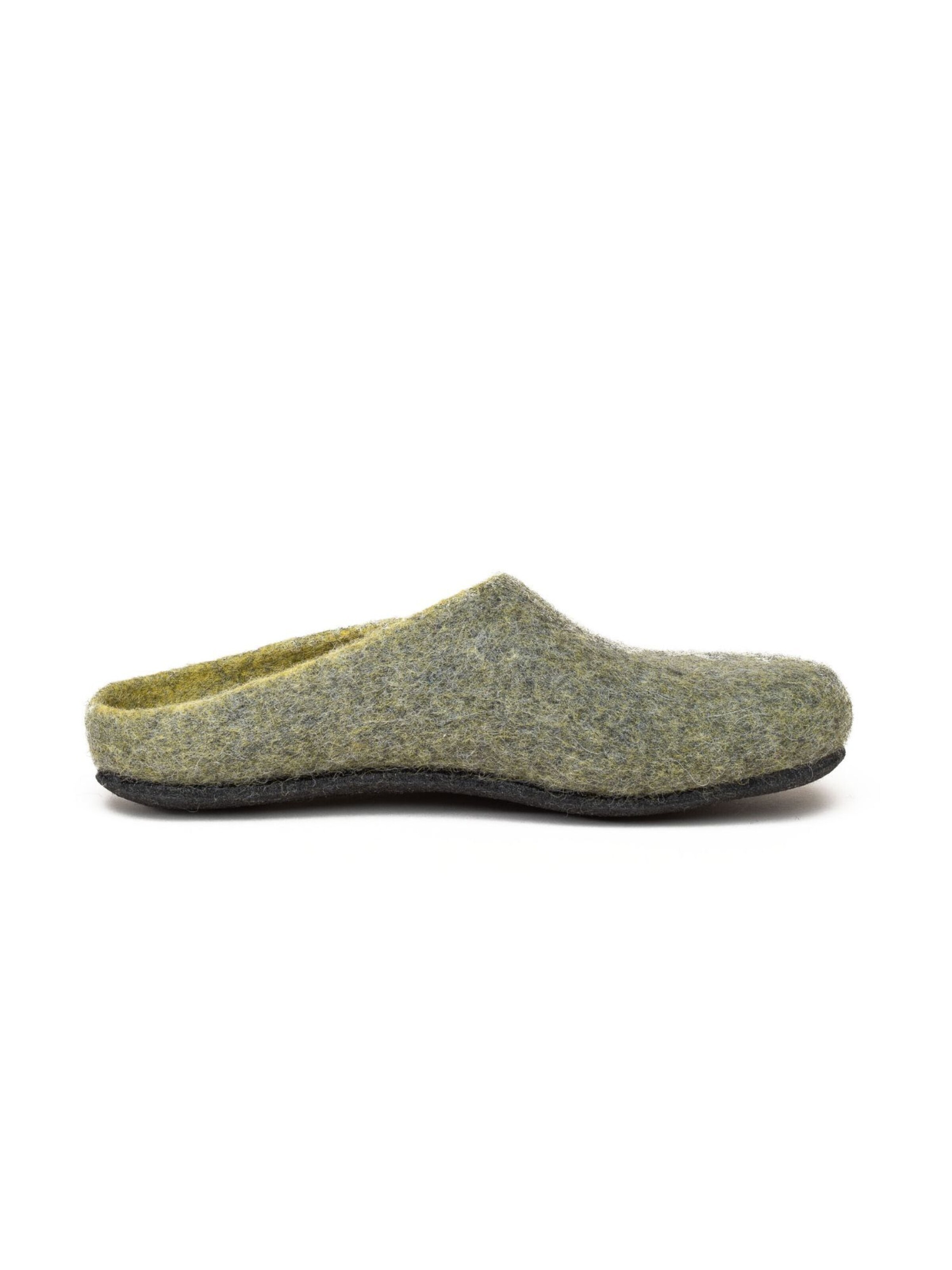 MagicFelt Slippers 'Filzpantoffel Magicfelt 709' in Yellow