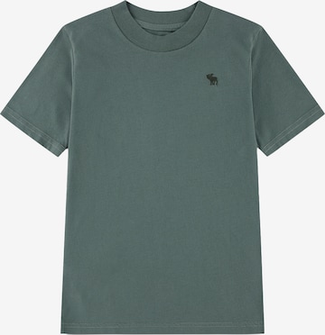 žalia Abercrombie & Fitch Marškinėliai 'ESSENTIAL': priekis