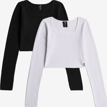 G-STAR Shirt 'SOUTH' in Schwarz: Vorderseite