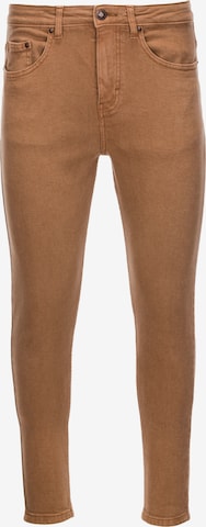 Ombre Slim fit Jeans 'P1058' in Beige: front