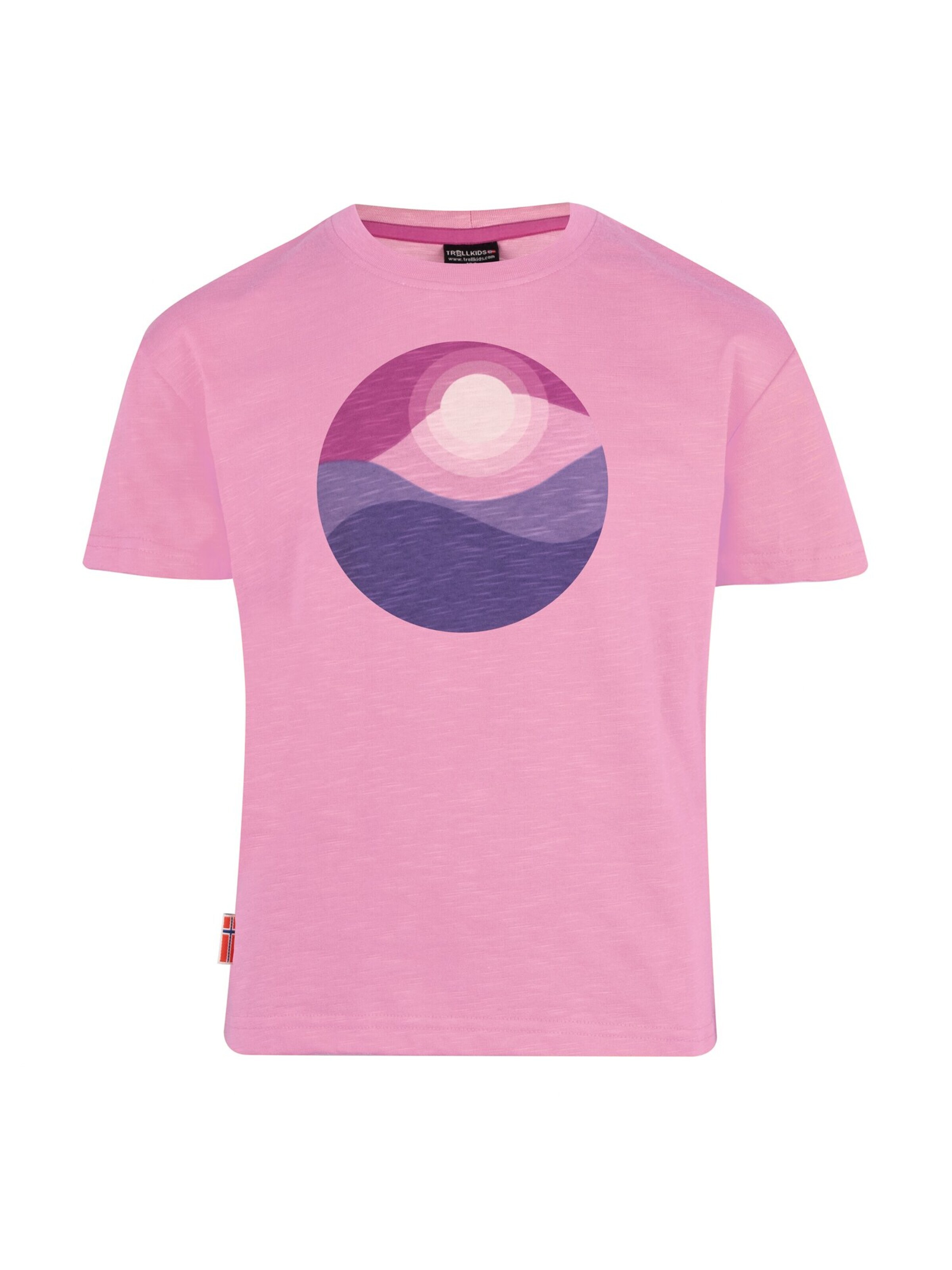 TROLLKIDS Performance Shirt in Pink: front