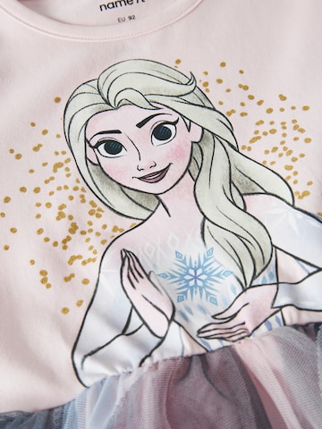 rožinė NAME IT Suknelė 'NMFSORI FROZEN'
