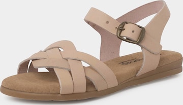 Pisamonas - Sandalias en beige: frente