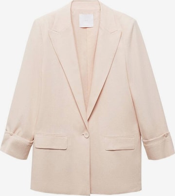 MANGO Blazer 'Eleli' in Pink: front