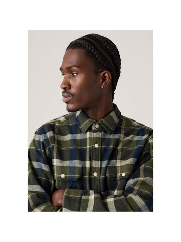 LEVI'S ® Regular Fit Hemd 'Jackson Worker' in Grün