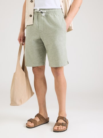 INDICODE JEANS Loosefit Nadrág 'Leoni' - zöld: elől