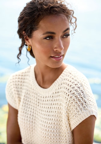 s.Oliver Pullover in Beige