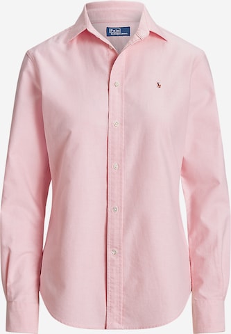 Camicia da donna di Polo Ralph Lauren in rosa: frontale
