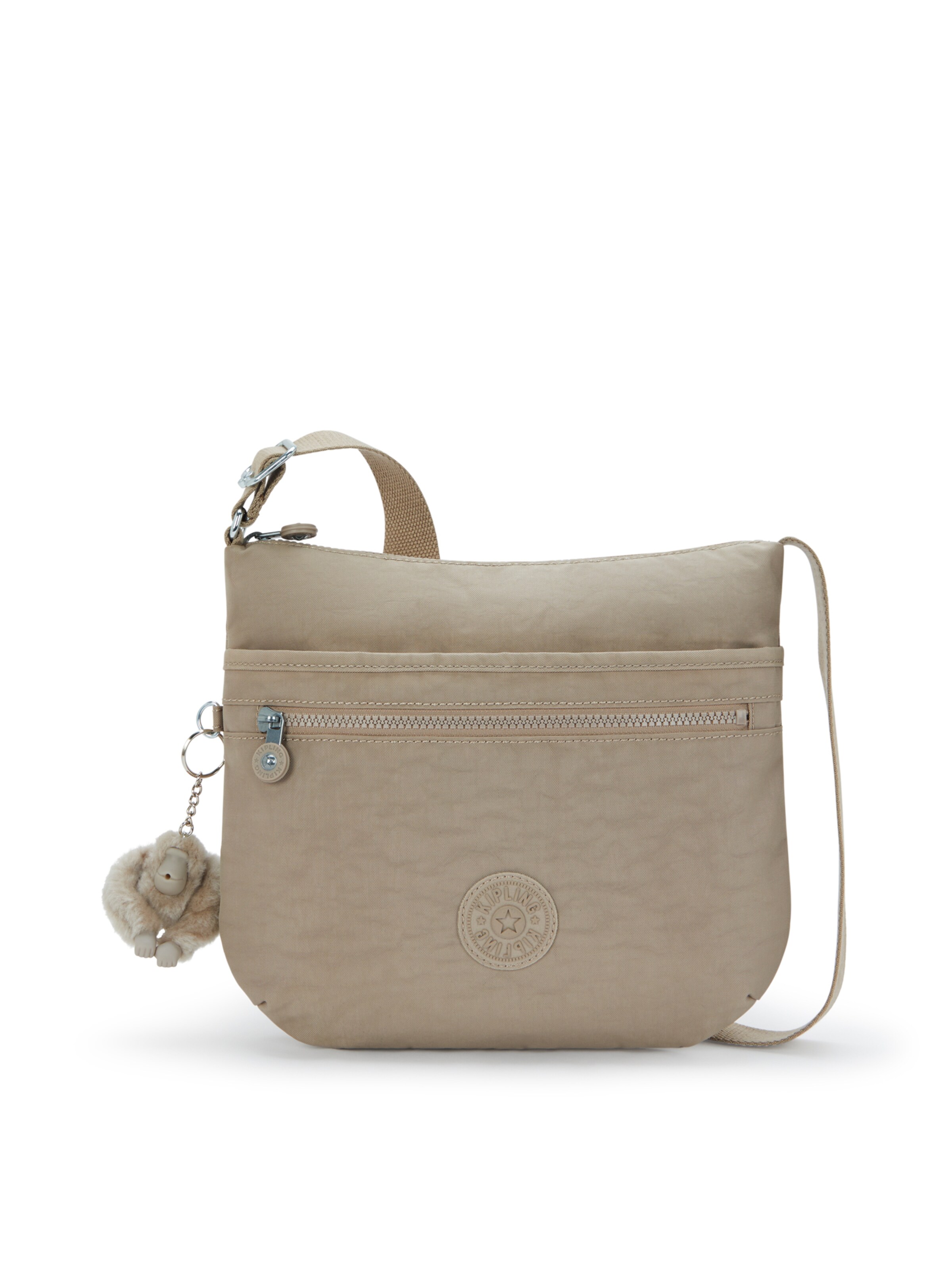 KIPLING Schoudertas 'Arto' in Beige: voorkant