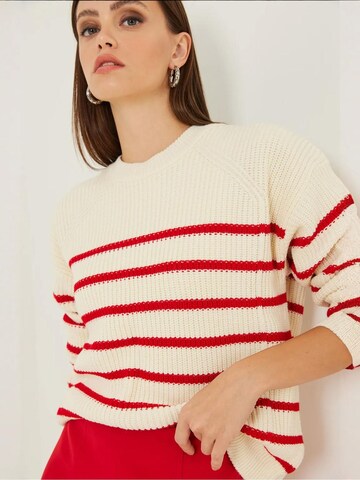 Bianco Lucci Pulover 'Pullover' | bež barva