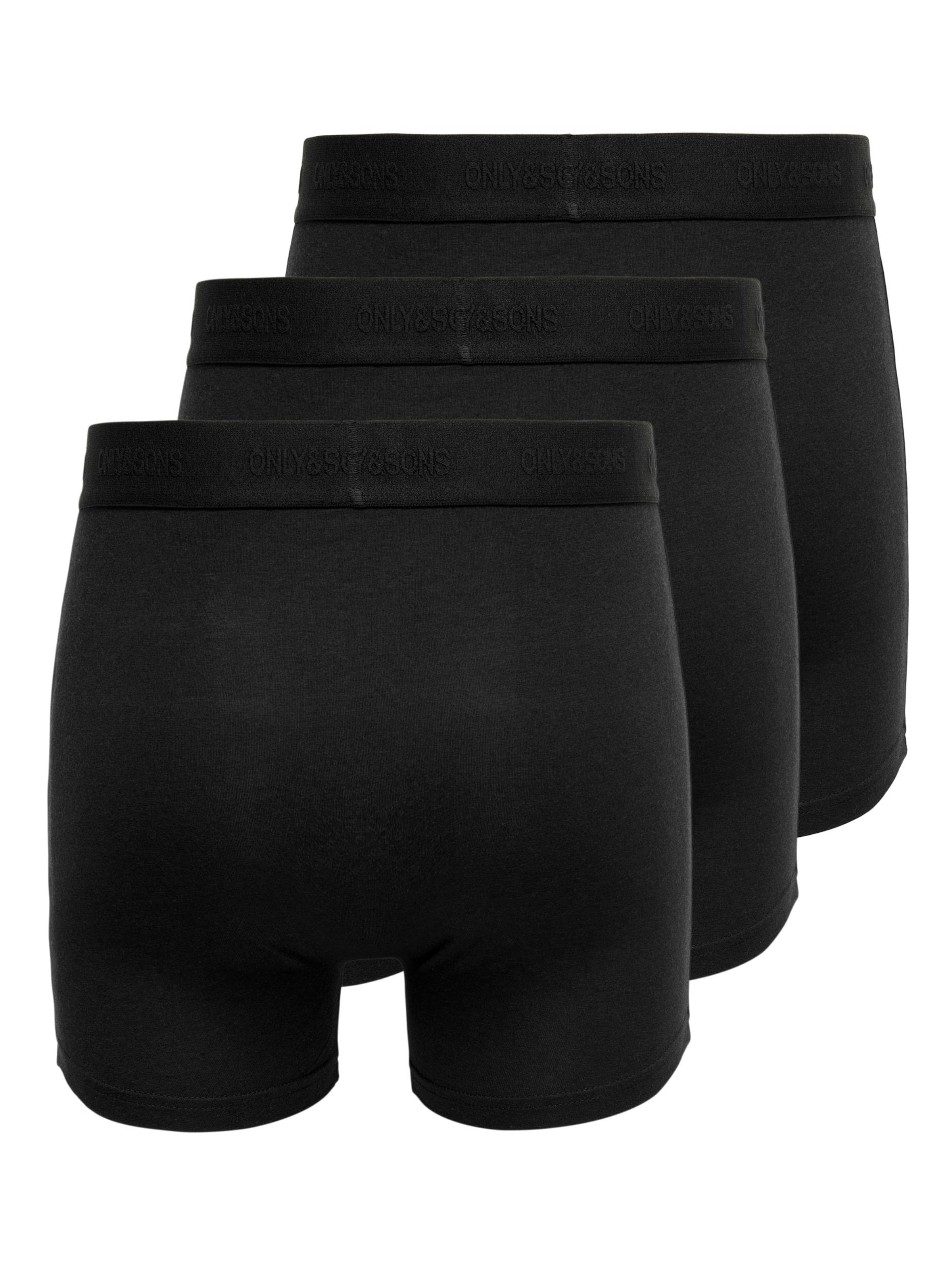 Only & Sons Шорты Боксеры 'ONSFitz' в Черный