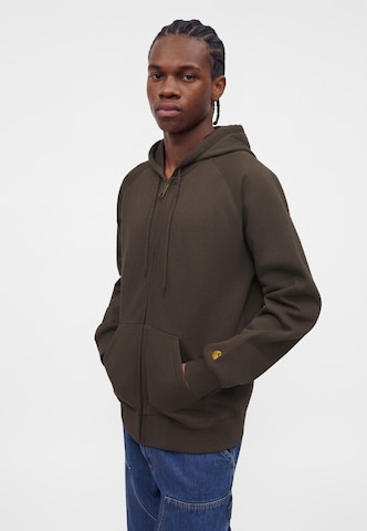 Giacca di felpa 'Chase' di Carhartt WIP in grigio