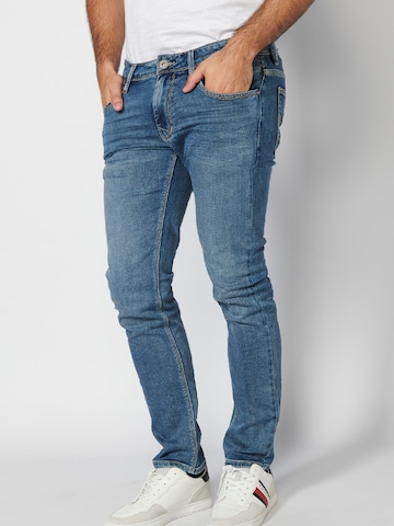 KOROSHI Skinny Jeans in Blau