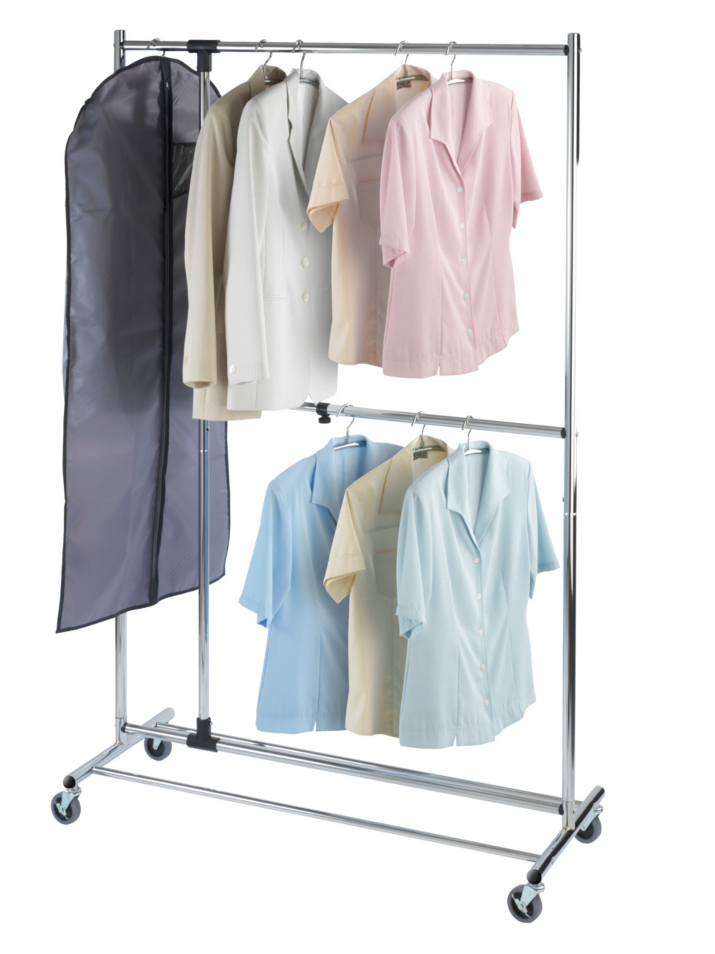 Wenko Wardrobe in Silver