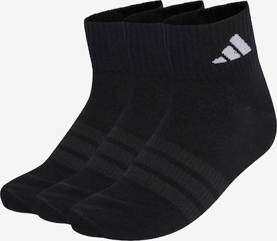 ADIDAS PERFORMANCE Sportske čarape 'THIN&LIGHT SPORTSWEAR ANKLE 3 PAIR PACK' veličine 28-30 u crna / bijela, Pregled proizvoda