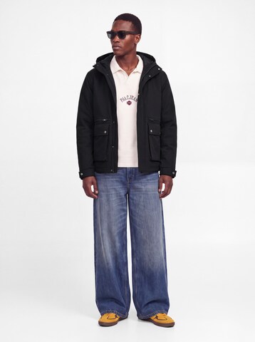 Parka mi-saison 'JJEWolf' JACK & JONES en noir