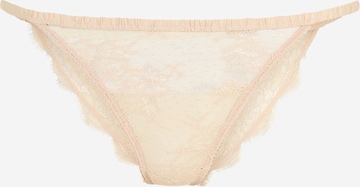 Slip 'Charlotte' di LOVE Stories in beige: frontale