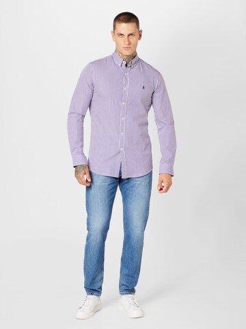 Polo Ralph Lauren - Ajuste estrecho Camisa en lila