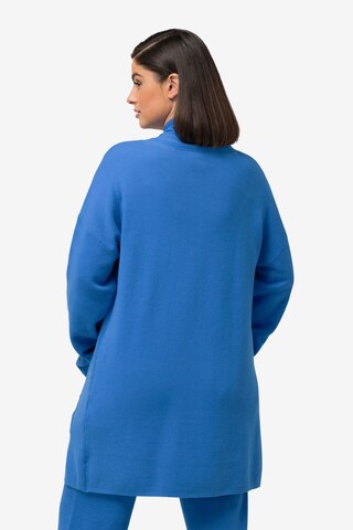 Ulla Popken Gebreid vest in Blauw