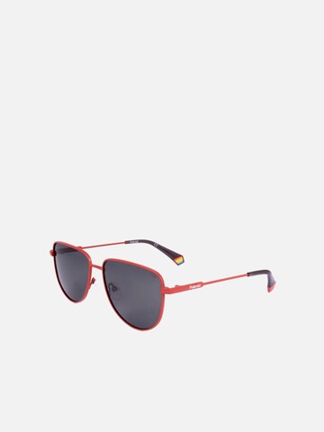 Lunettes de soleil 'Polaroid PLD 6196/S/X Matte pink 56/15/145 UNISEX Sunglasses' Polaroid en rouge