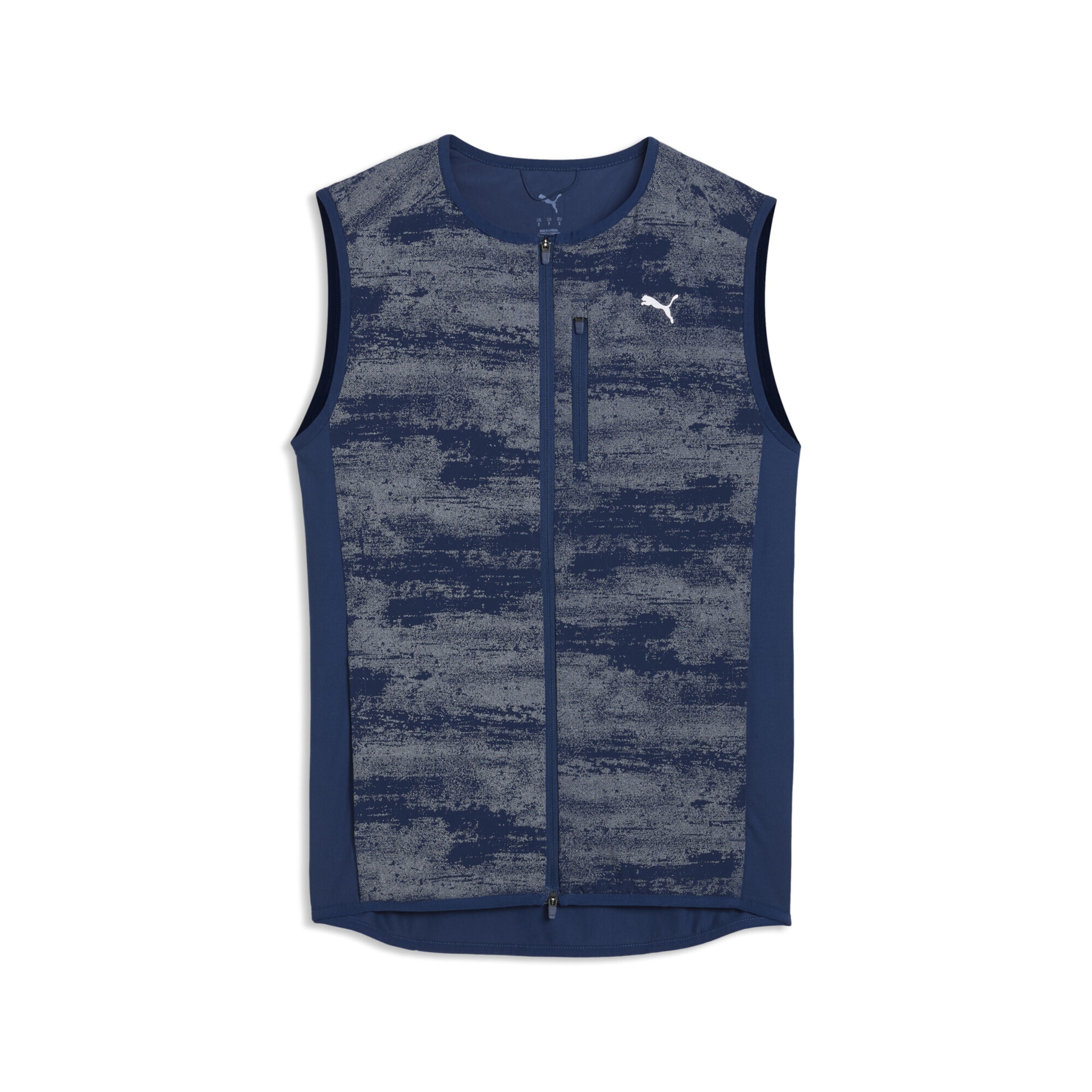 PUMA Sportbodywarmer in Blauw: voorkant