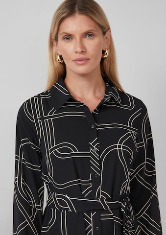 s.Oliver Blusenkleid in Schwarz