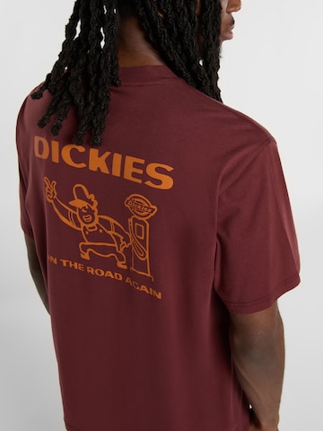 DICKIES Shirt 'Burns' in Rood